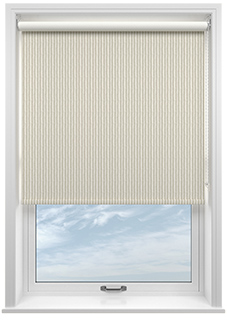 Emily Bond Oscar Stripe, Linen - Roller Blind